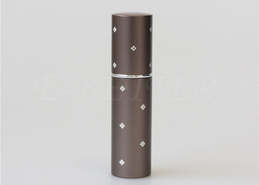 10ml γκρίζος φορητός ψεκαστήρας αρώματος συνήθειας μπουκαλιών αρώματος αλουμινίου τσαντών