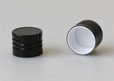 Πλαστικά καλύμματα αποθήκευσης για το μαύρο χρώμα ραβδωτά 24/410 βάζων κονσερβοποίησης
