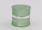Ματιών κρέμας πράσινο γυαλιού καλλυντικό αργίλιο Shell συσκευασίας βάζων 15g καλλυντικό