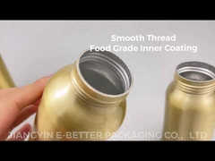 Aluminum pill bottle