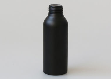 Υποστήριξης θερμότητας μεταφοράς εκτύπωσης 150ml μεταλλινών μαύρα μπουκάλια ψεκασμού αργιλίου καλλυντικά